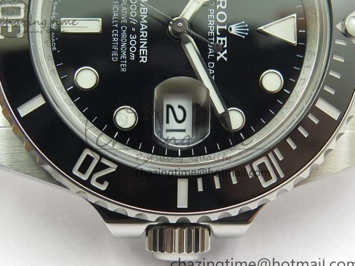 0407 Packable Submariner 41mm 126610 LN BP Maker Black Dial on SS Bracelet A 2612